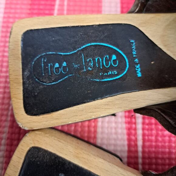 Free Lance Paris Sandals Floral Summer Women Size 38 / US 8 - Picture 13 of 13